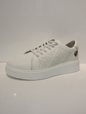 Buty sportowe damskie na płaskim (36-41) GD-FT-115 WHITE