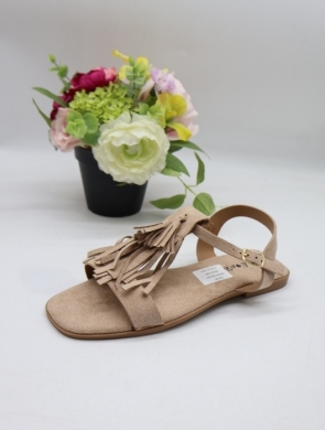 Sandały damskie na płaskim (36-41) DD296 KHAKI
