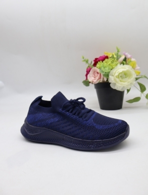 Buty sportowe damskie na płaskim (37-42) S2529 NAVY