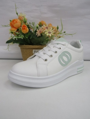 Buty sportowe damskie na płaskim (36-41) 85-866 GREEN
