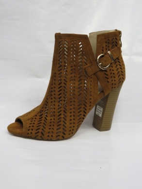Botki damskie na obcasie (36-41) 1046 CAMEL