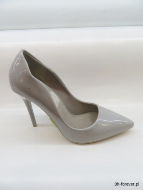 Czółenka damskie na szpilce (36-41) GF-JX96 GREY