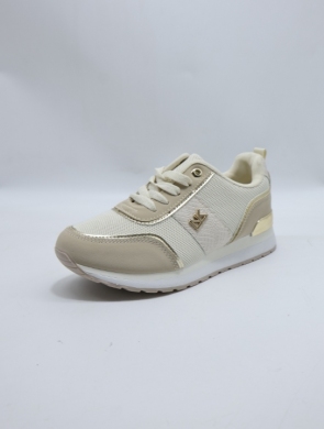 Buty sportowe damskie na płaskim (36-41) J-176 BEIGE