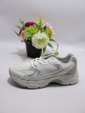 Buty sportowe damskie na płaskim (36-41) BO-1707 WHITE