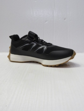 Buty sportowe chłopięce (32-37) EC267 BLACK/WHITE