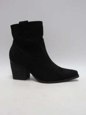 Botki damskie na obcasie (36-41) C-180 BLACK