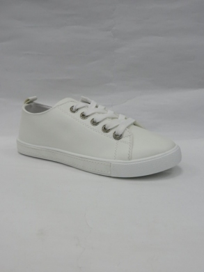 Buty sportowe damskie na płaskim (36-41) 1016 WHITE