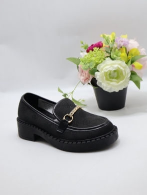 Mokasyny damskie na płaskim (36-41) MO-1 BLACK