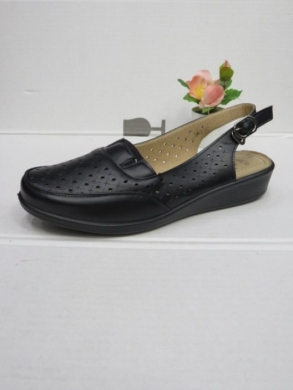 Sandały damskie na koturnie (39-43) DJ33-1 BLACK