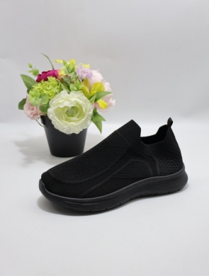 Buty sportowe damskie na płaskim (36-41) ADQ111-1 BLACK