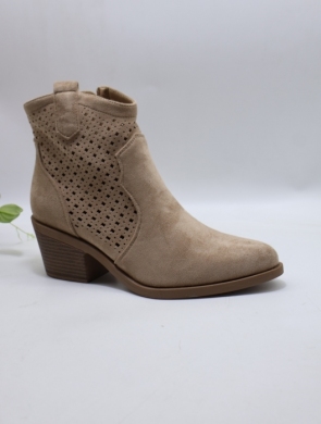 Botki damskie na obcasie (36-41) H260 KHAKI