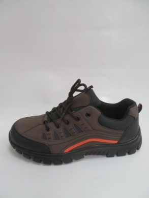 Buty sportowe męskie (41-47) F001-5 BROWN/ORANGE