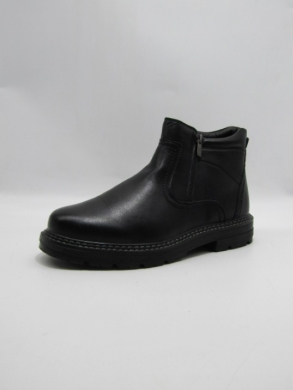 Botki męskie ocieplane (40-45) 35455-1 BLACK