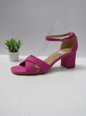 Sandały damskie na obcasie (36-41) YU231 FUSHIA