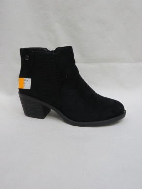 Botki damskie ocieplane na obcasie (36-41) BL057 BLACK