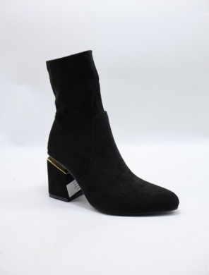 Botki damskie na obcasie (36-41) K662 BLACK