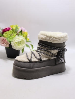 Śniegowce damskie (36-41) HEY-311 GREY