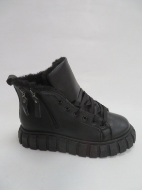 Sneakersy damskie ocieplane niskie (37-41) H30 BLACK