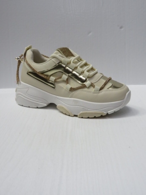 Buty sportowe damskie na płaskim (36-41) BL389 BEIGE