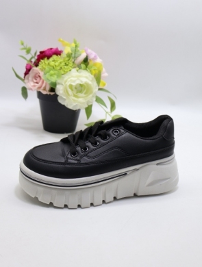 Buty sportowe damskie na płaskim (37-41) 2013 BLACK