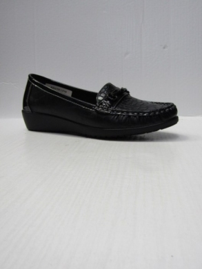 Mokasyny damskie na koturnie (36-41) PL768-1 BLACK