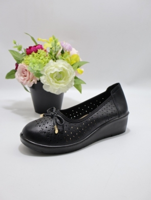 Półbuty damskie na koturnie (36-41) X8118 BLACK