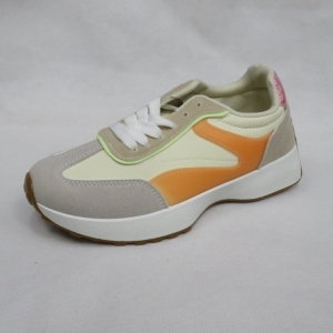 Buty sportowe damskie na płaskim (36-41) 8825-SP BEIGE