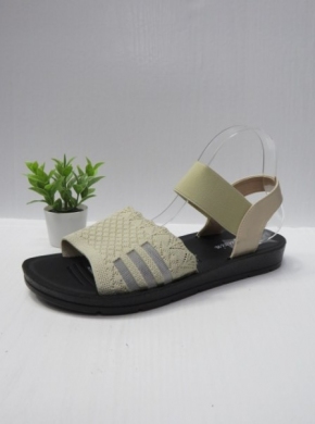 Sandały damskie na płaskim (36-41) C306 BEIGE
