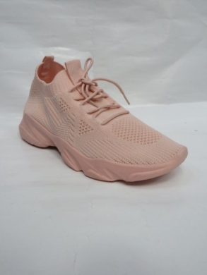 Buty sportowe damskie na płaskim (36-41) 21-Q28 PINK