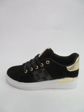 Sportowe Damskie na koturnie (36-41) JOJ-2 BLACK