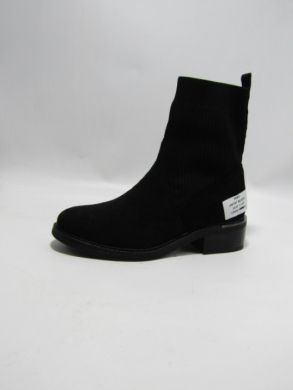Botki damskie na płaskim (36-41) JW187 BLACK