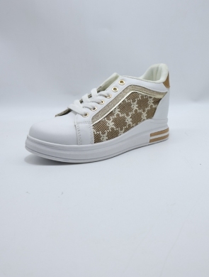 Buty sportowe damskie na płaskim (36-41) EV-39 WHITE