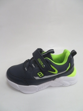 Buty sportowe chłopięce (27-32) F819 NAVY/GREEN
