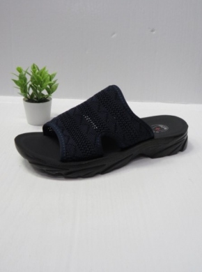 Klapki damskie na płaskim (39-43) DX8130 BLUE