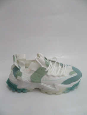 Sneakersy damskie niskie (36-41) YB201 WHITE