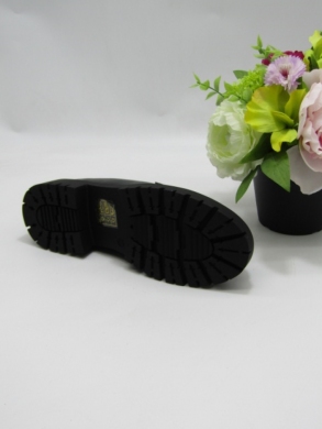 Mokasyny damskie na płaskim (36-41) SA335-3 BLACK
