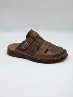 Klapki męskie (40-46) W026 BROWN