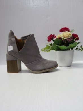 Botki damskie na obcasie (36-41) A5700-26 GREY