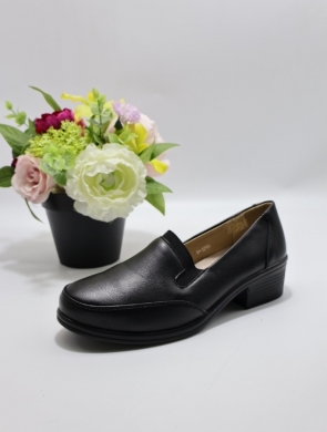 Półbuty damskie na obcasie (36-41) B3255 BLACK