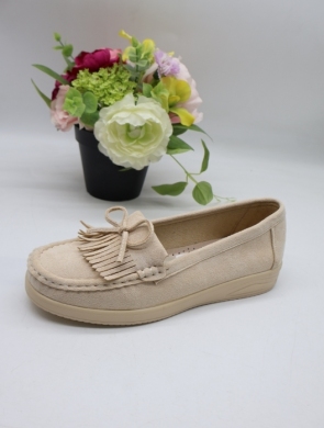 Mokasyny damskie na płaskim (36-41) 3102 BEIGE