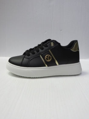 Buty sportowe damskie na płaskim (36-41) B1048 BLACK