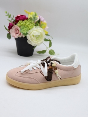 Buty sportowe damskie na płaskim (36-41) 8-256 PINK