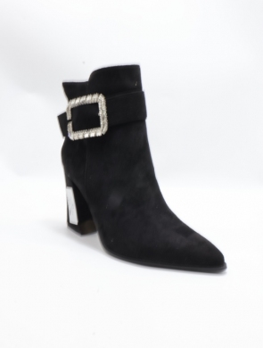 Botki damskie na obcasie (36-41) R573 BLACK