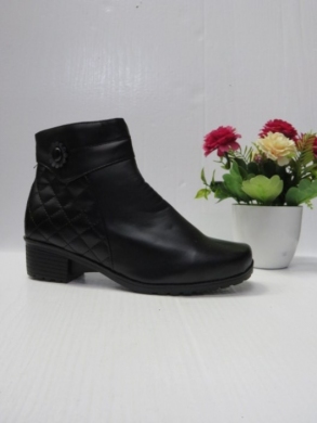 Botki damskie ocieplane na obcasie (37-42) AT3012 BLACK
