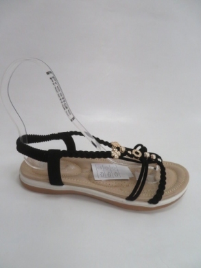 Sandały damskie na płaskim (36-41) FY6883 BLACK