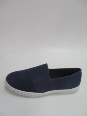 Tenisówki damskie na płaskim (36-41) 1012-3 NAVY