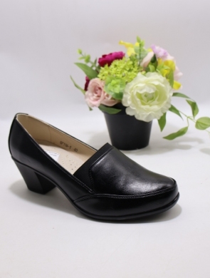 Półbuty damskie na obcasie (36-41) Q7114-1 BLACK