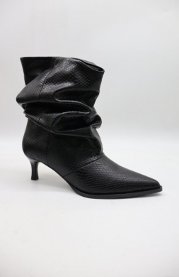Botki damskie na szpilce (36-41) 037B BLACK