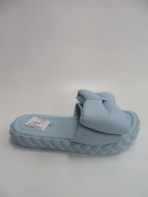 Klapki damskie na płaskim (36-41) TL8-74 BLUE