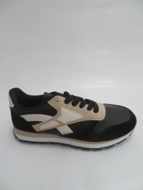 Buty sportowe damskie na płaskim (36-41) AB889 BLACK